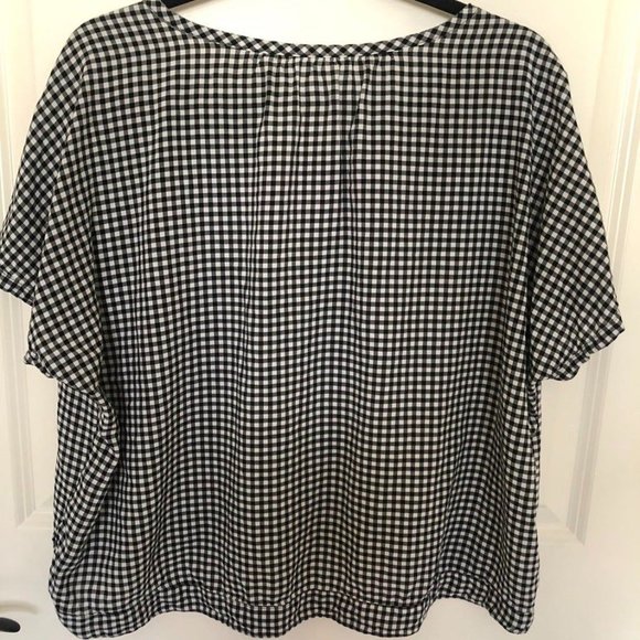 Top Gingham check Women's Size M - Picture 4 of 6
